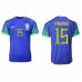Cheap Brazil Fabinho #15 Away Football Shirt World Cup 2022 Short Sleeve